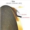 Black PVC Foam Tape