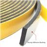 Black PVC Foam Tape